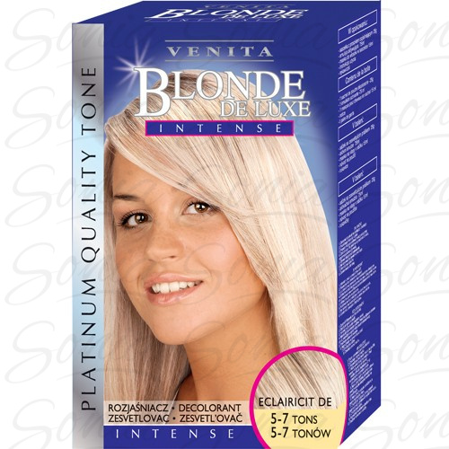 VENITA Blonde De Luxe Rozjaśniacz do włosów (5-7 tonów) - Intense 1op. 5902101514217