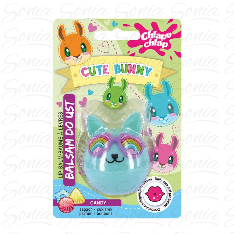 CHLAPU CHLAP Balsam do ust Cute Bunny - zapach cukierkowy 1szt 5901571012674