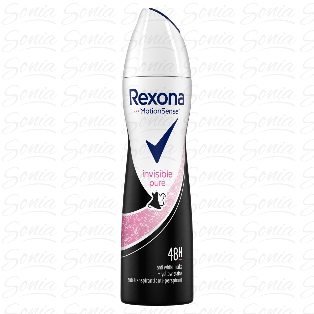 UNILEV REXONA DEO SPRAY WOM INVIS.PU 150ML TOP& 8712561845014