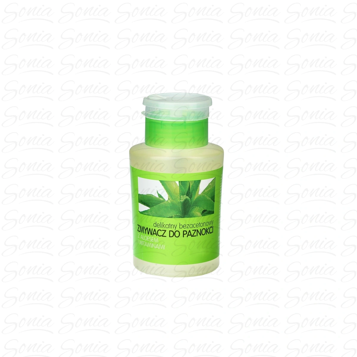 DRAM Zmywacz do paznokci bez.acet.z pompką Aloes 5908241707502