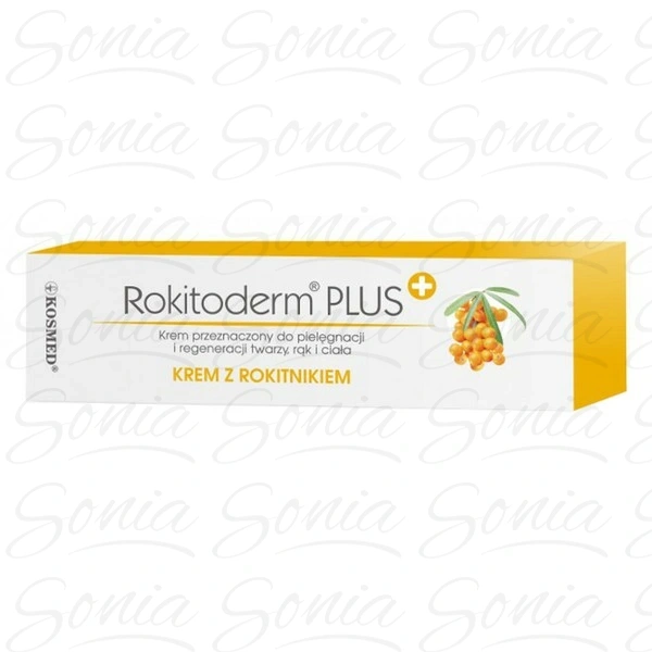 KOSMED Rokitoderm Plus Krem pielęgnująco-regenerujący z rokitnikiem 20 ml