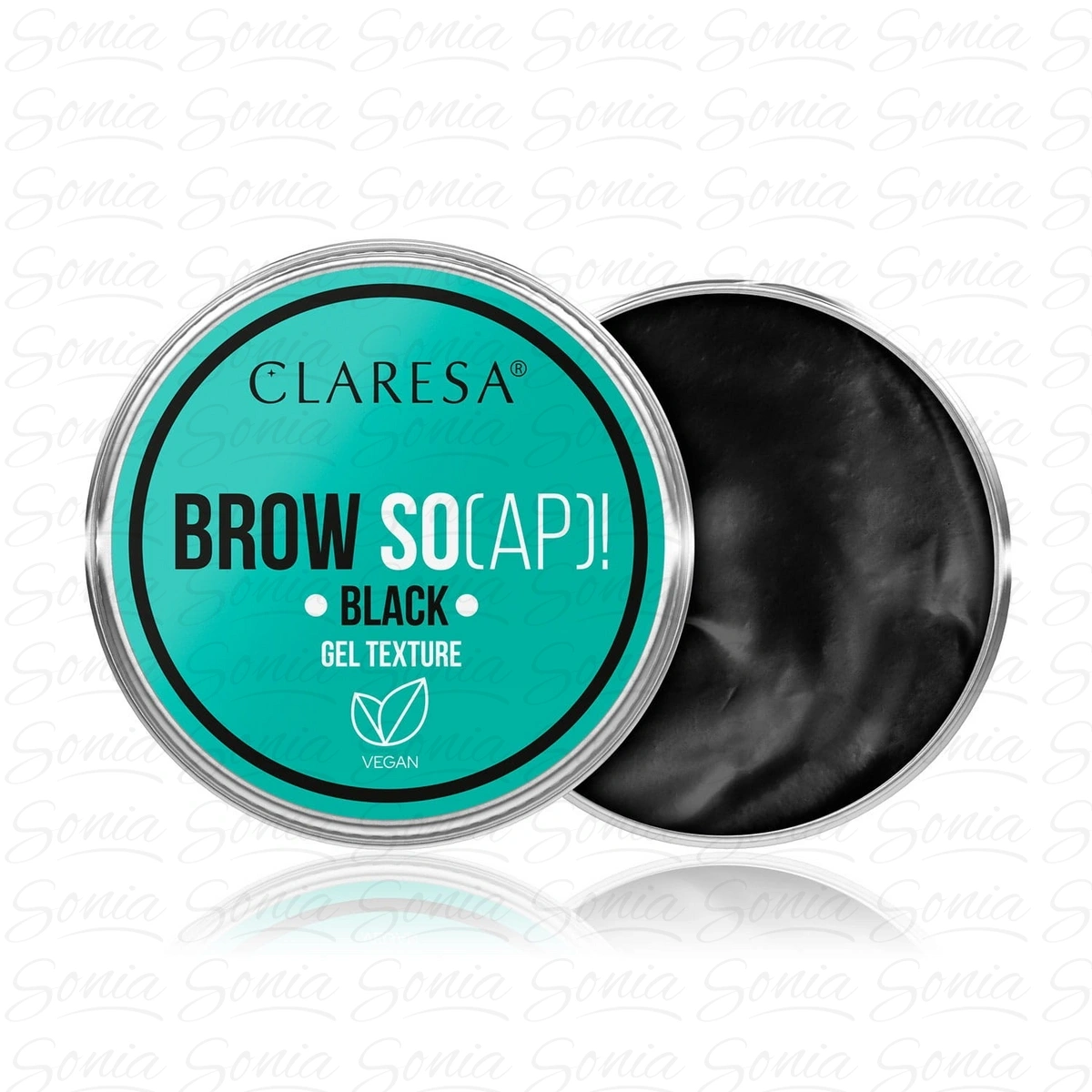 CLARESA Mydełko do stylizacji brwi SO(AP)! - czarne 30ml 5903819819021