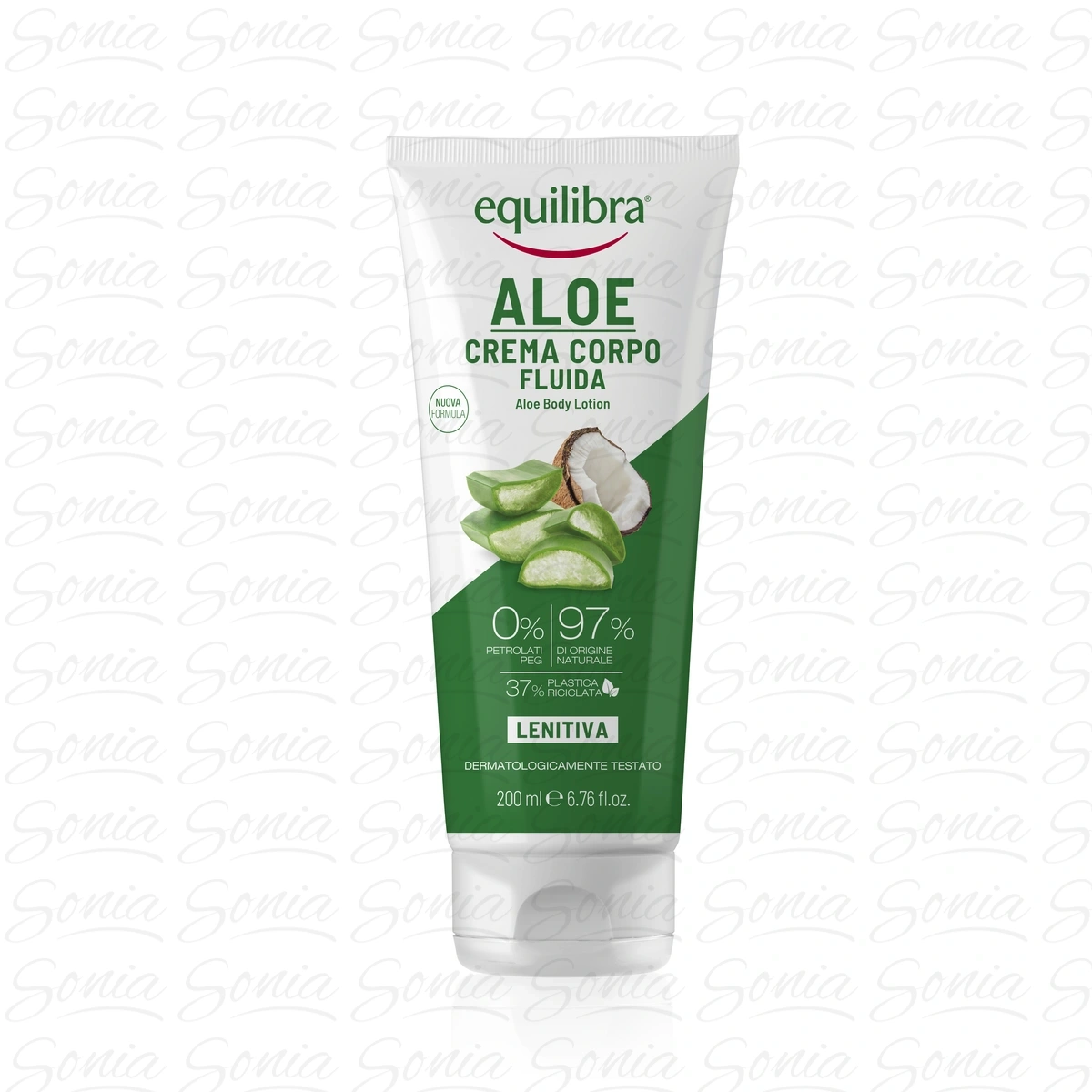 EQUILIBRA Aloesowy balsam do ciała 200 ml
