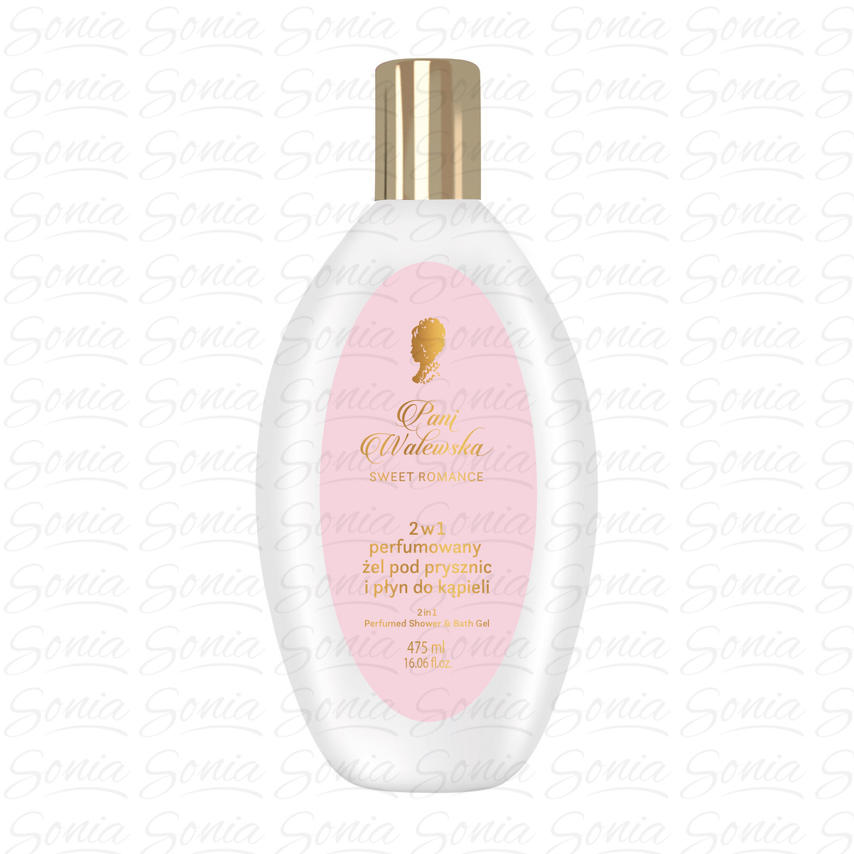 MIRACULUM Pani Walewska Żel pod prysznic 2w1 Sweet Romance 475 ml