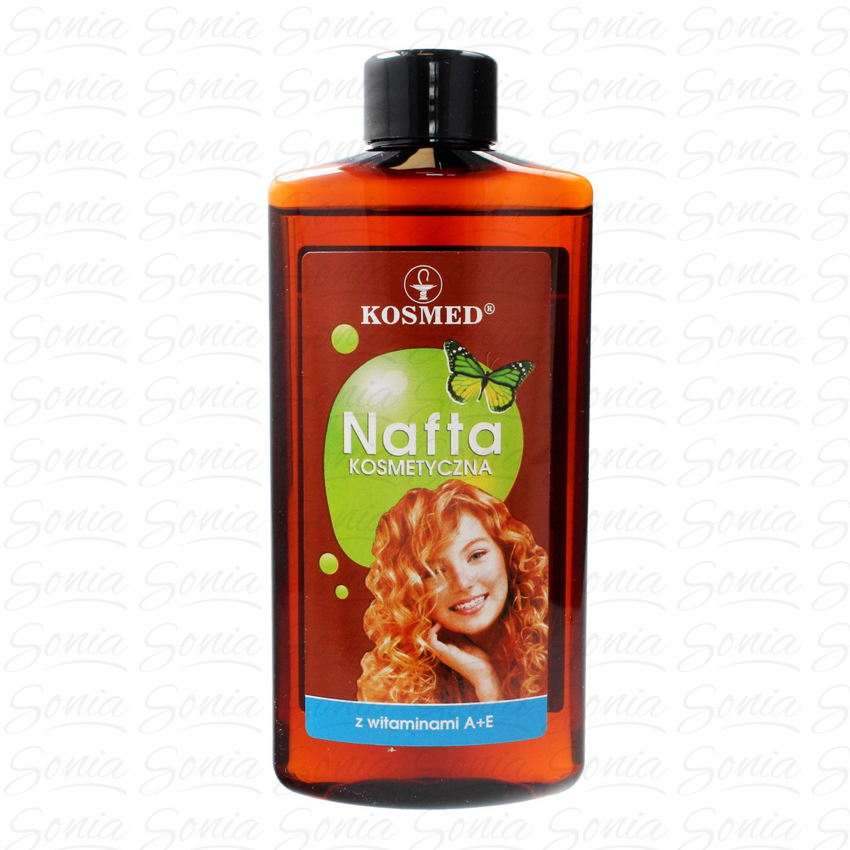 Kosmed Nafta kosmetyczna z witaminami A+E 150ml 5907681800125