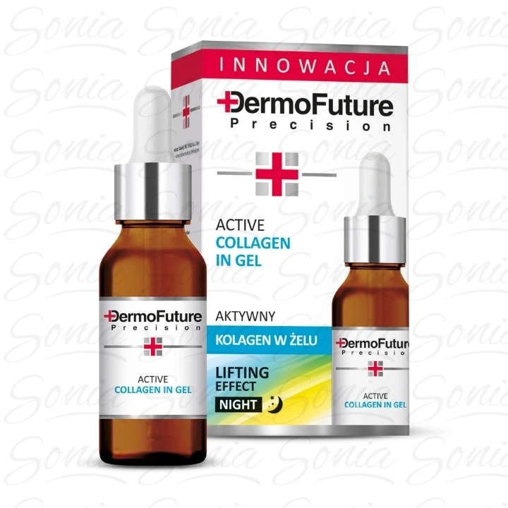 DERMOFUTURE Aktywny kolagen w żelu - Kuracja do twarzy 20 ml