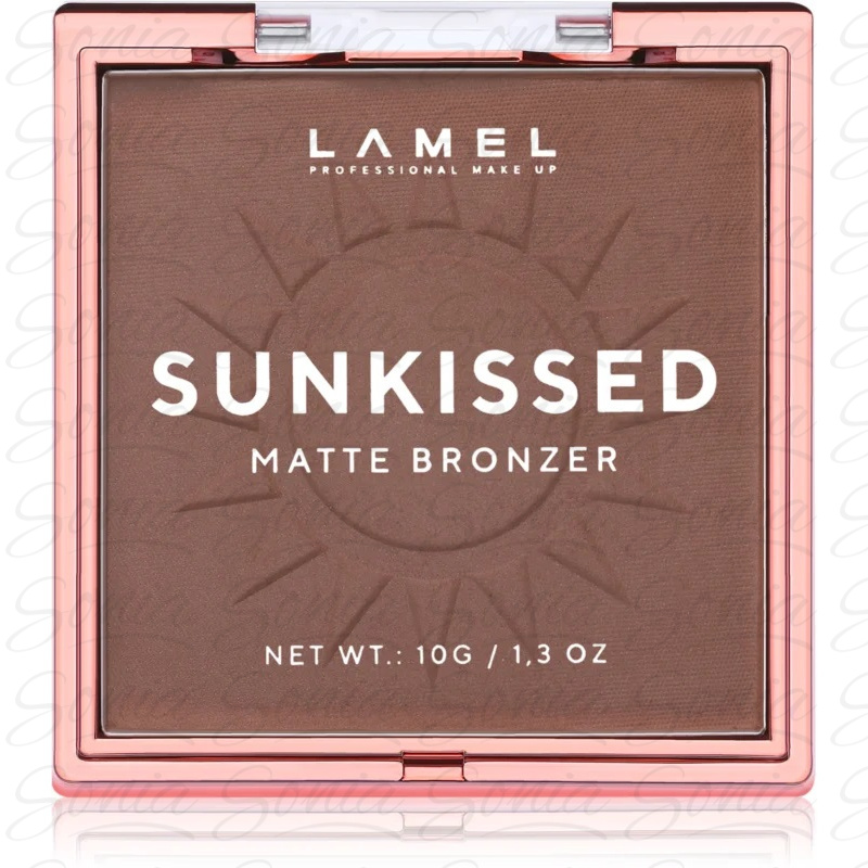 LAMEL Kompaktowy Puder brązujący Sunkissed Matte Bronze NR 402 10g
