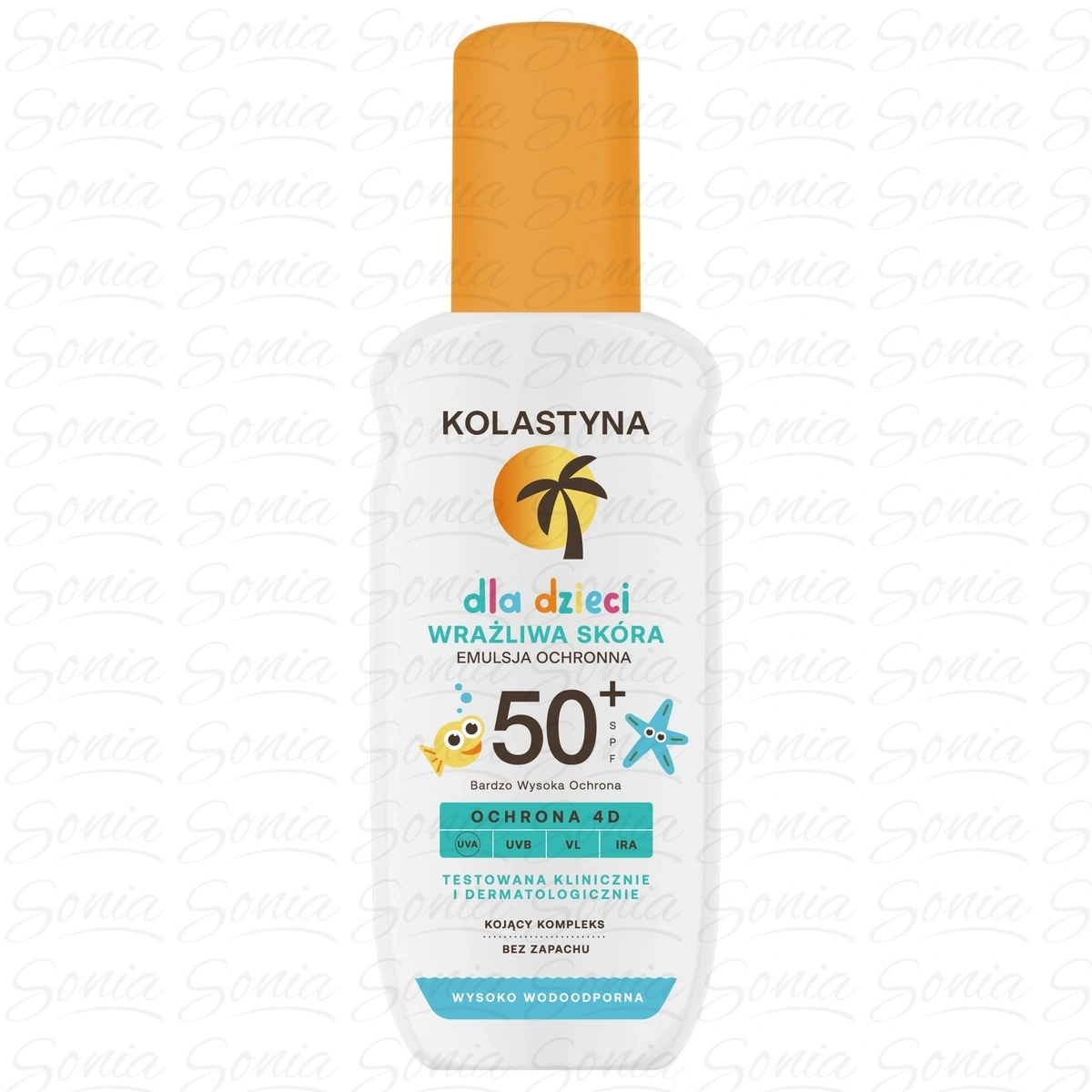 KOLASTYNA Emulsja ochronna dla dzieci - Wrażliwa Skóra SPF50+  150ml