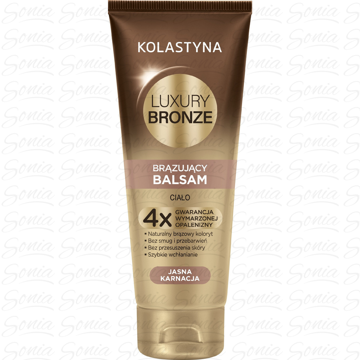 Kolastyna Luxury Bronze Balsam do ciała brązujący do jasnej karnacji  200ml 5900536331171