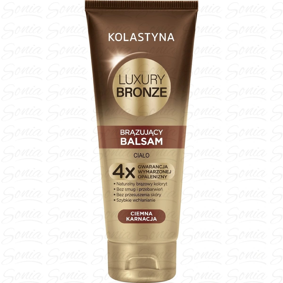 Kolastyna Luxury Bronze Balsam do ciała brązujący do ciemnej karnacji 200ml 5900536331188