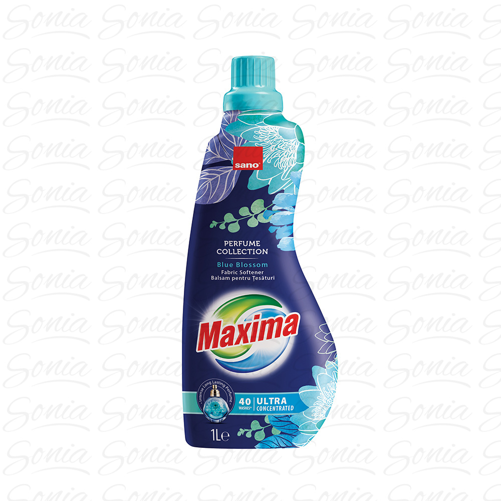 SANO Maxima Perfumowany płyn do płukania Blue Blossom 1 L