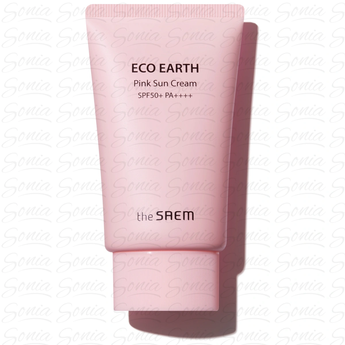 SAEM Eco Earth Pink Sun Crem Krem z filtrem przeciwsłonecznym SPF 50+