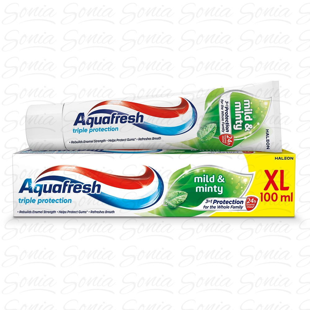 AQUAFRESH Triple Protection Pasta do zębów Mild&Minty 100 ml (XL)