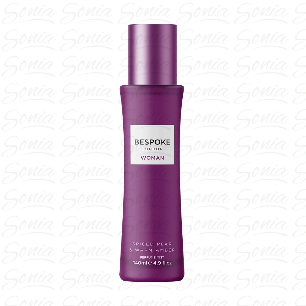 BESPOKE for Woman Perfumowana Mgiełka do ciała Spiced Pear & Warm Amber 140 ml