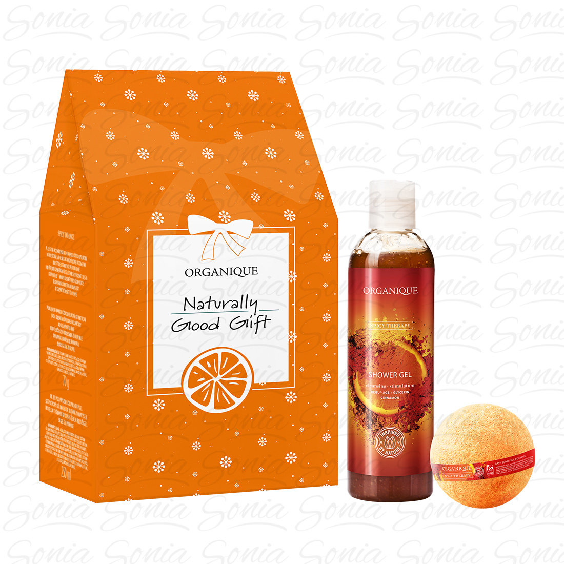 ORGANIQUE Zestaw prezentowy 2024 Spicy Orange