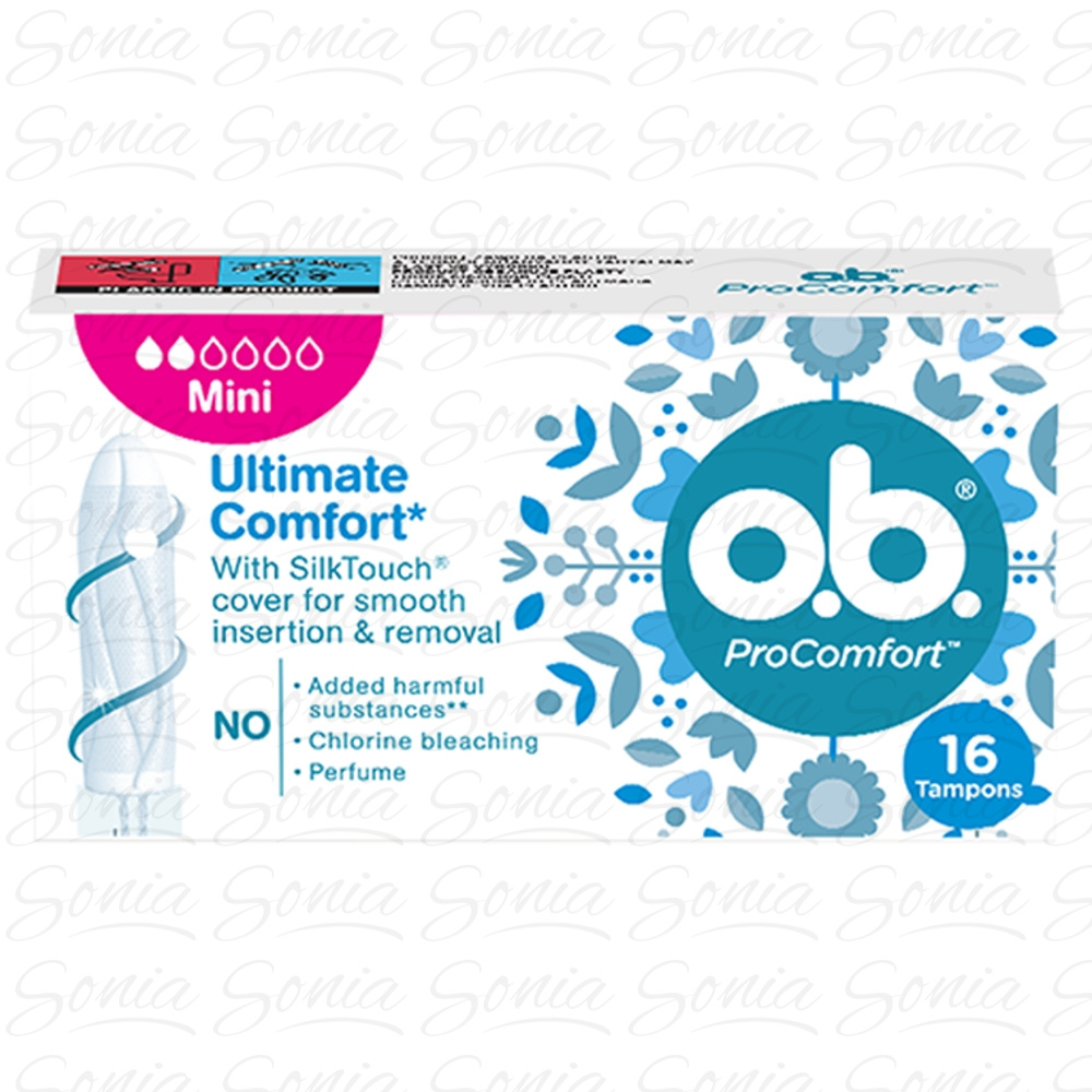 O.B. ProComfort Ultimate Mini tampony higieniczne 1 op. - 16 szt.