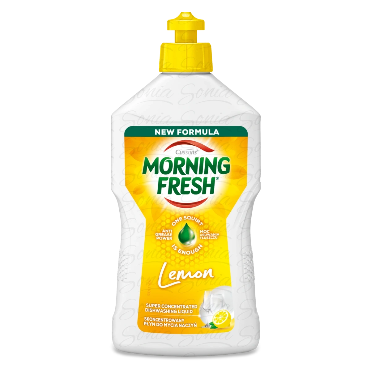 CUSSONS Morning Fresh Skoncentrowany płyn do mycia naczyń -  Lemon 400 ml