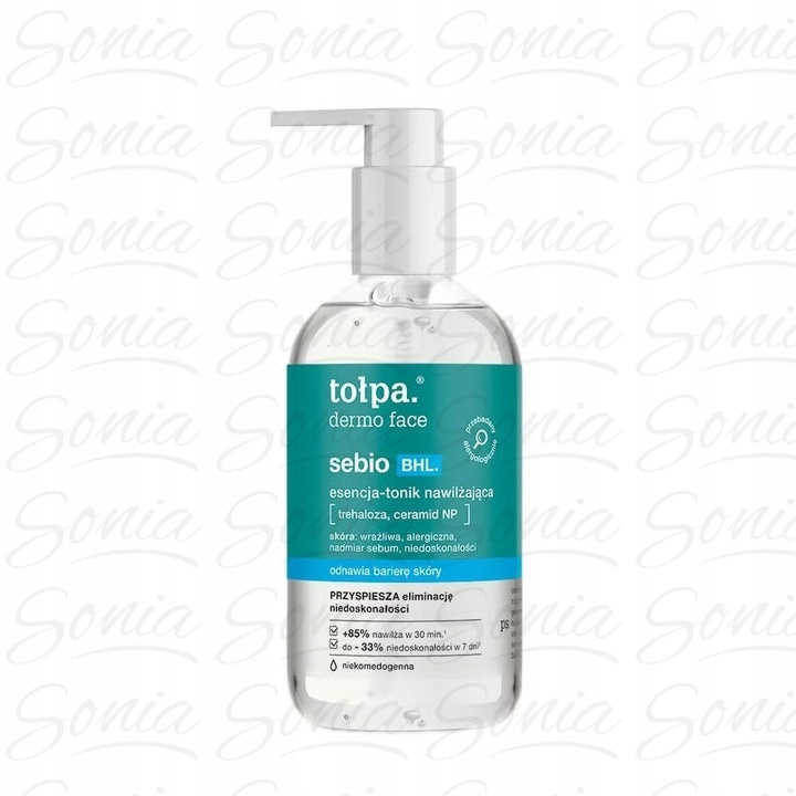 TOŁPA Dermo Face Sebio BHL Tonik esencja nawilżająca 150 ml