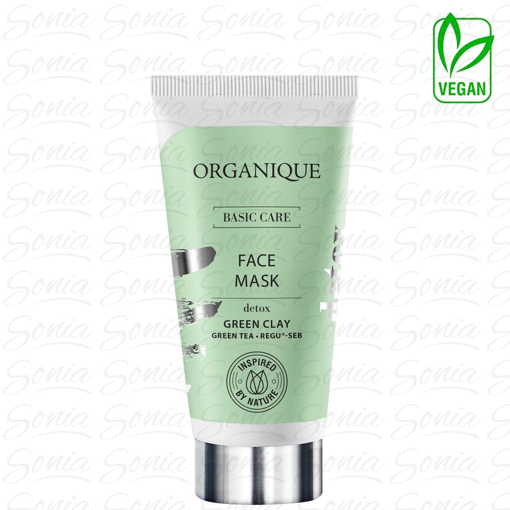ORGANIQUE Basic Care Detoksykująca maska do twarzy 50ml 5902944656396