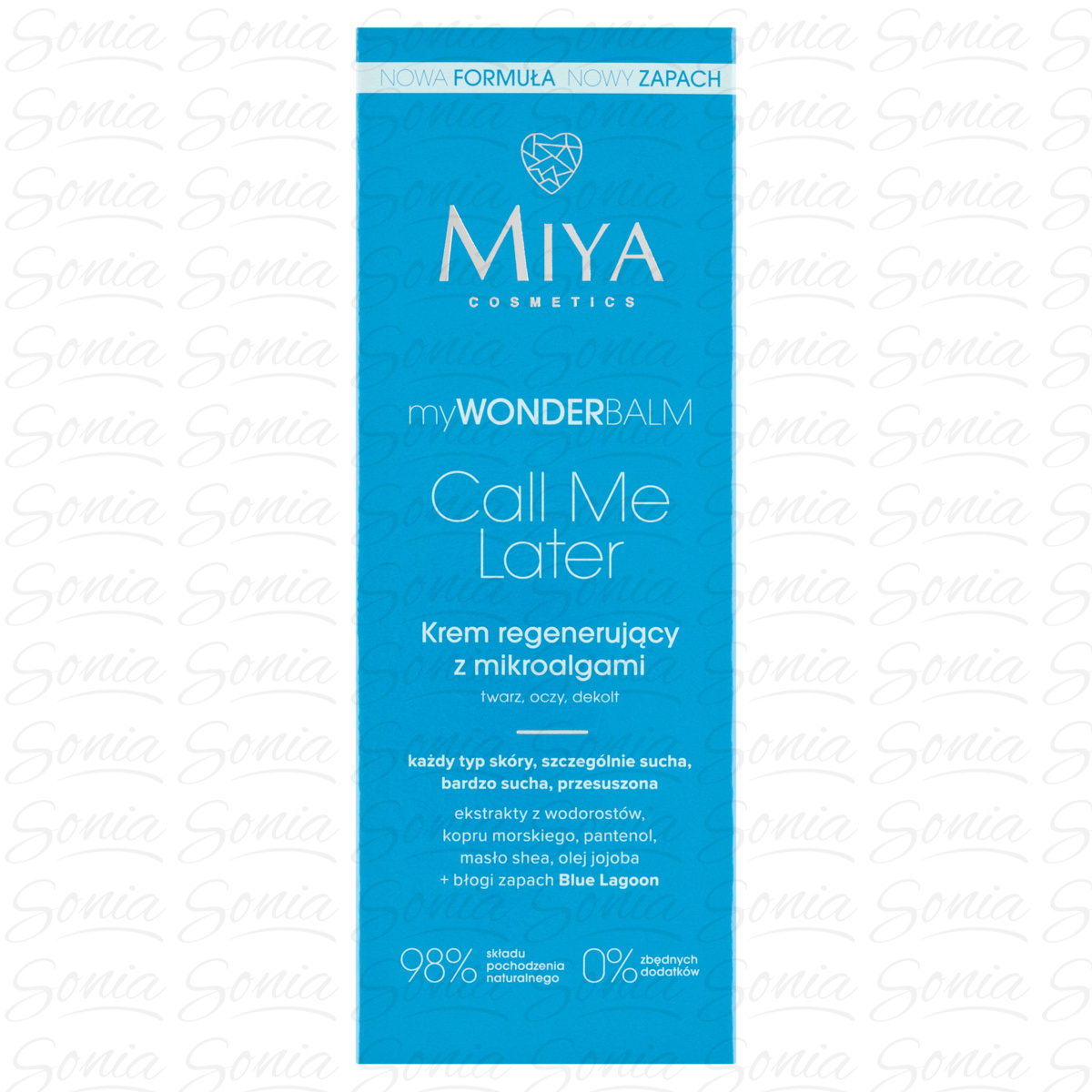 MIYA myWONDERbalm Call Me Later Krem regenerujący z mikroalgami 75 ml