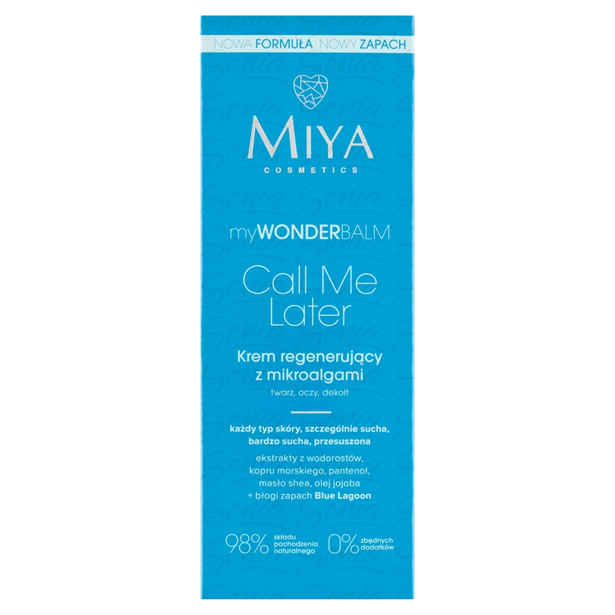 MIYA myWONDERbalm Call Me Later Krem regenerujący z mikroalgami 75 ml