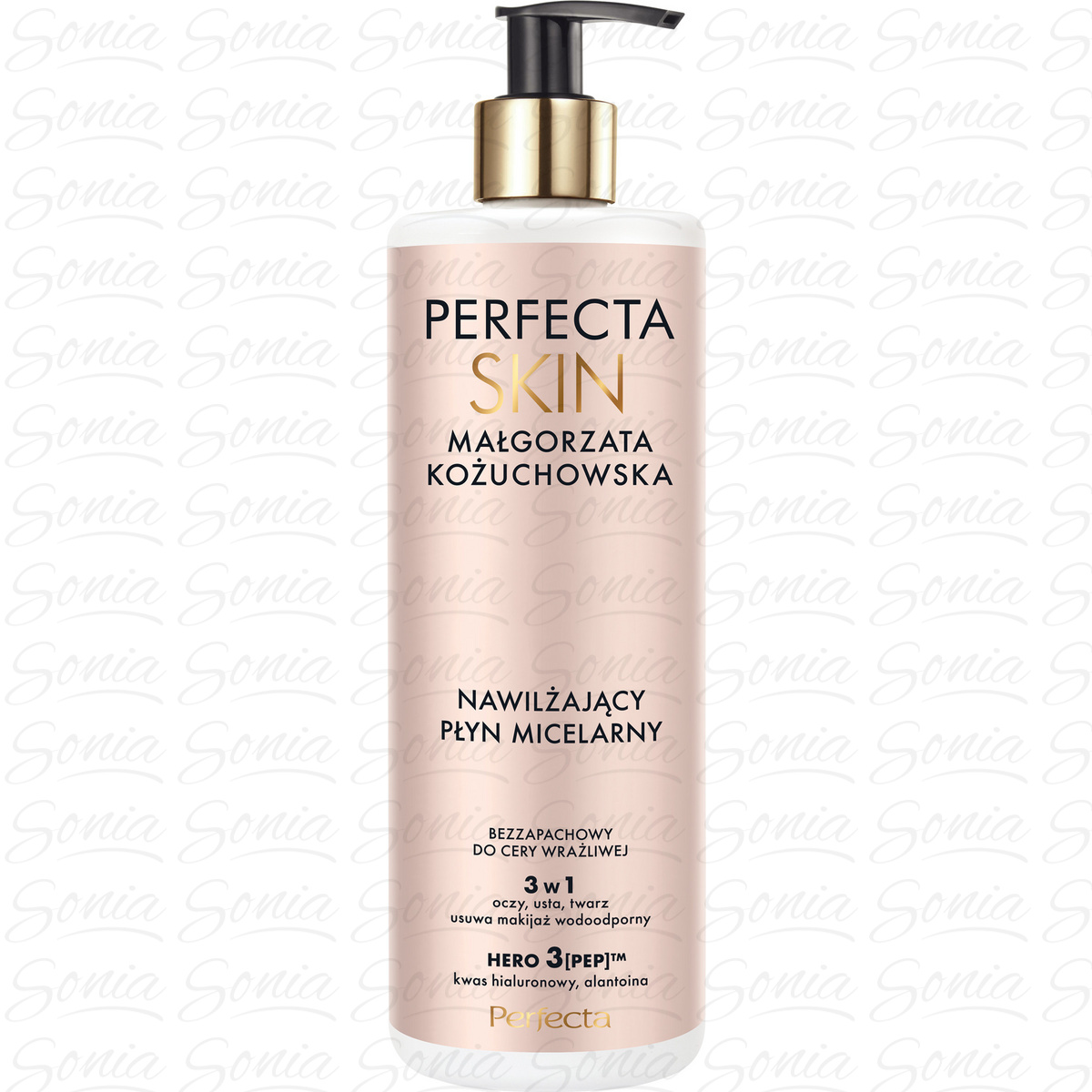 PERFECTA Skin Małgorzata Kożuchowska Nawilżający płyn micelarny 3w1 400 ml