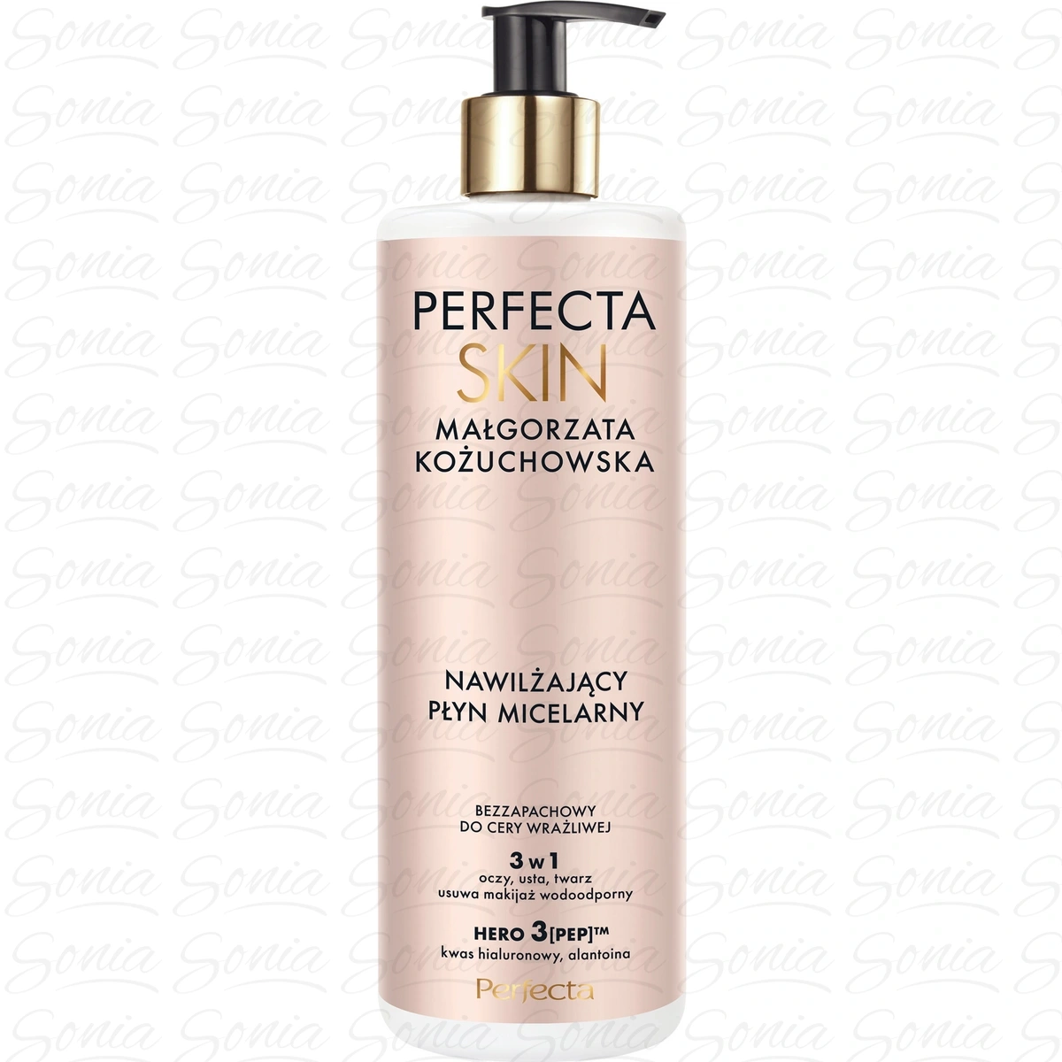 PERFECTA Skin Małgorzata Kożuchowska Nawilżający płyn micelarny 3w1 400 ml