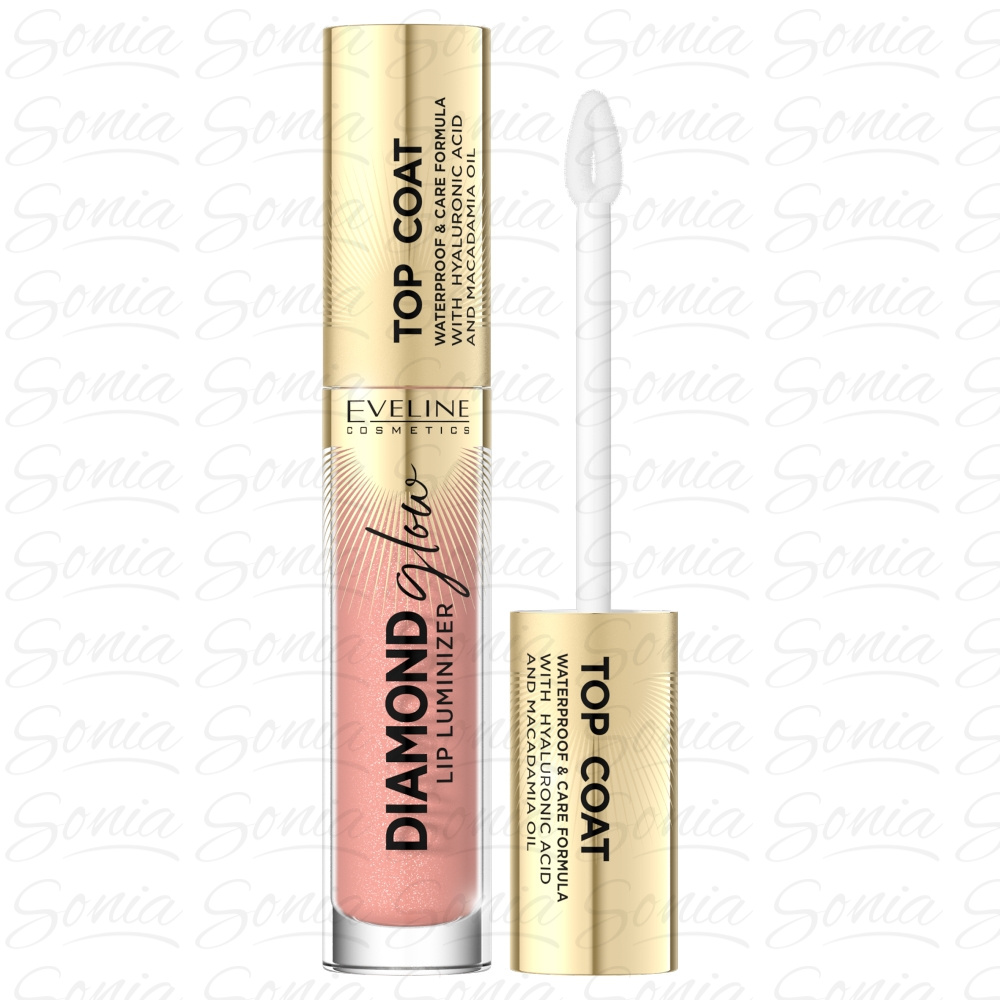 EVELINE Diamond Glow Lip Luminizer Błyszczyk do ust 13 4.5 ml
