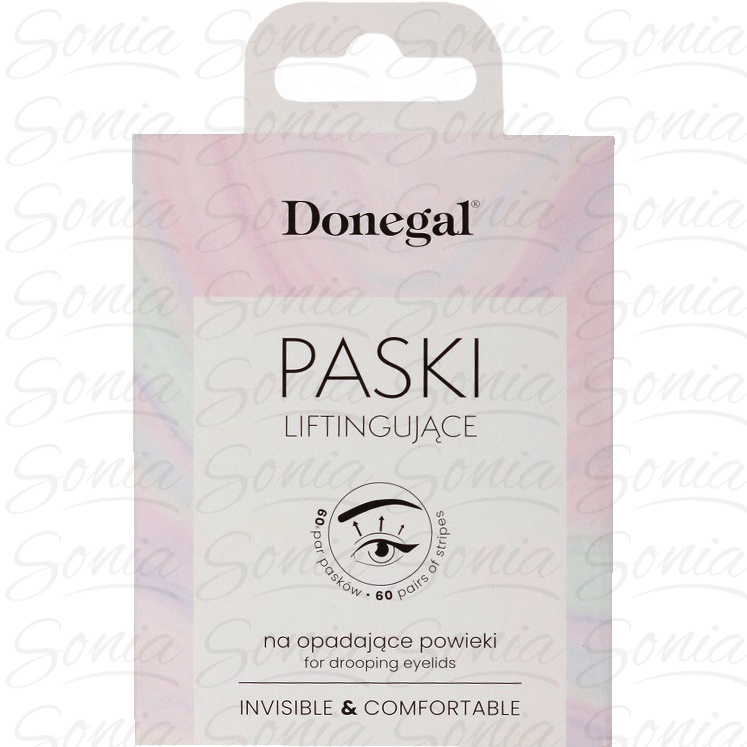 DONEGAL Paski na opadające powieki - liftingujące 60 sztuk