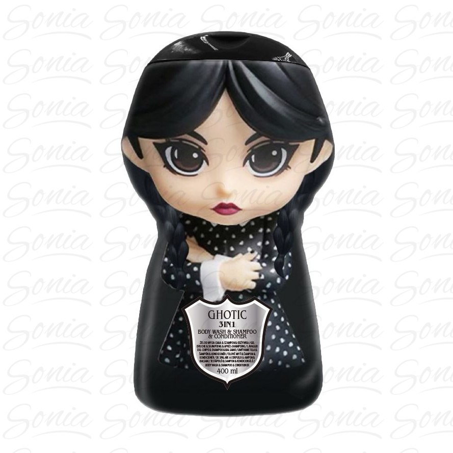 KIDS Gothic 3D Żel pod prysznic 3w1 Borówka 400 ml