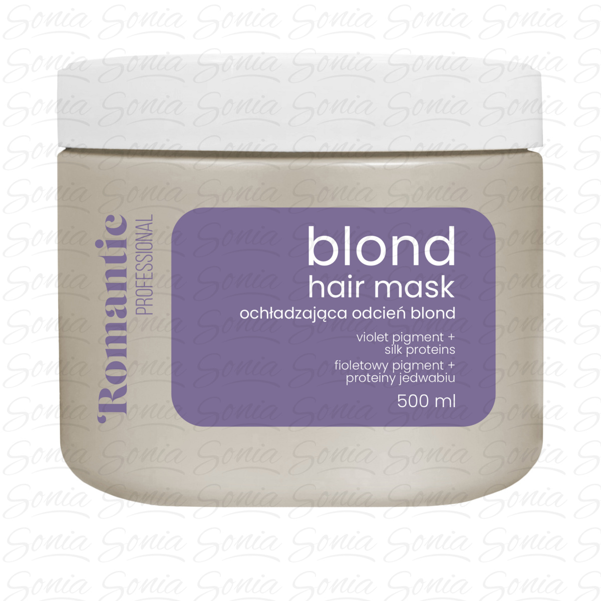 ROMANTIC Maska do włosów Blond 500 ml