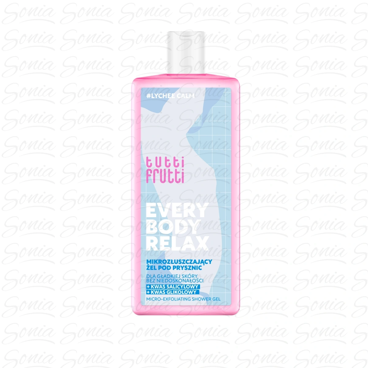 TUTTI FRUTTI Everybody Relax Mikrozłuszczający żel pod prysznic 400 ml