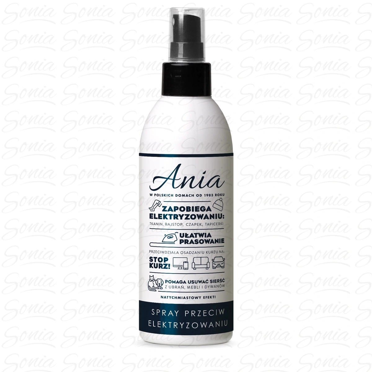 BARWA Ania Płyn antyelektrostatyczny w sprayu 220 ml