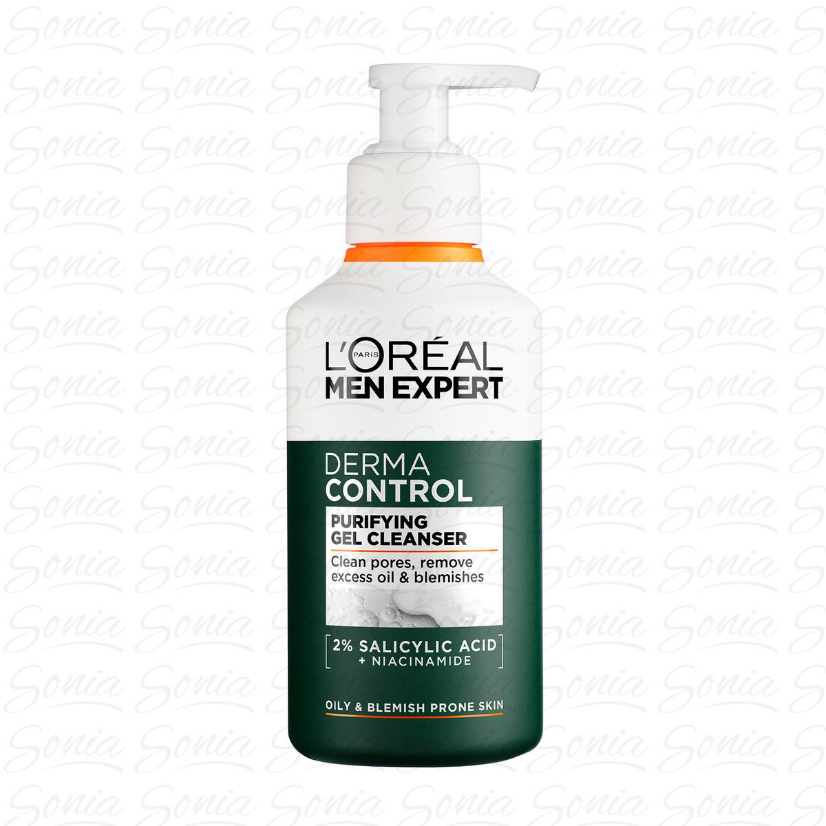 LOREAL Men Expert Derma Control Oczyszczający żel do mycia twarzy 260 ml