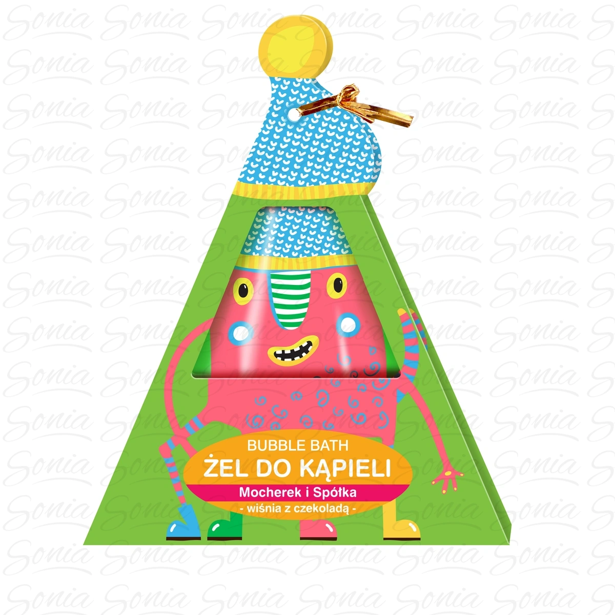 CHLAPU CHLAP Mocherek i Spółka Żel do kąpieli Wiśnia z Czekoladą 115 ml
