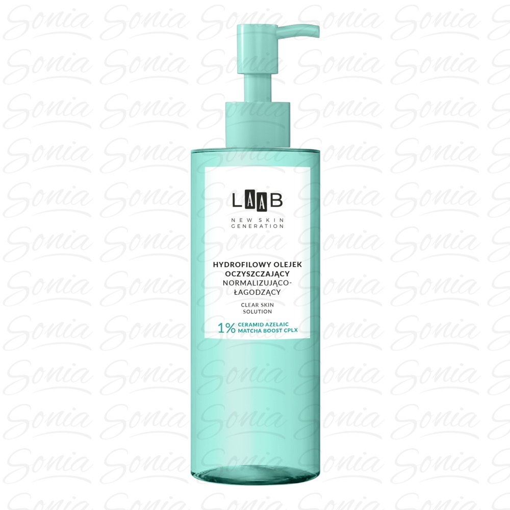 AA LAAB Hydrofilowy olejek oczyszczający normalizująco - łagodzący 200 ml