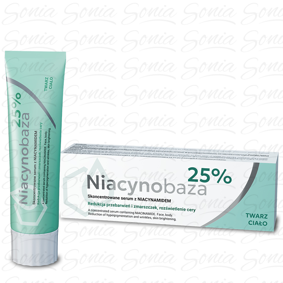 NIACYNOBAZA 25% Skoncentrowane serum z niacynamidem 30 g