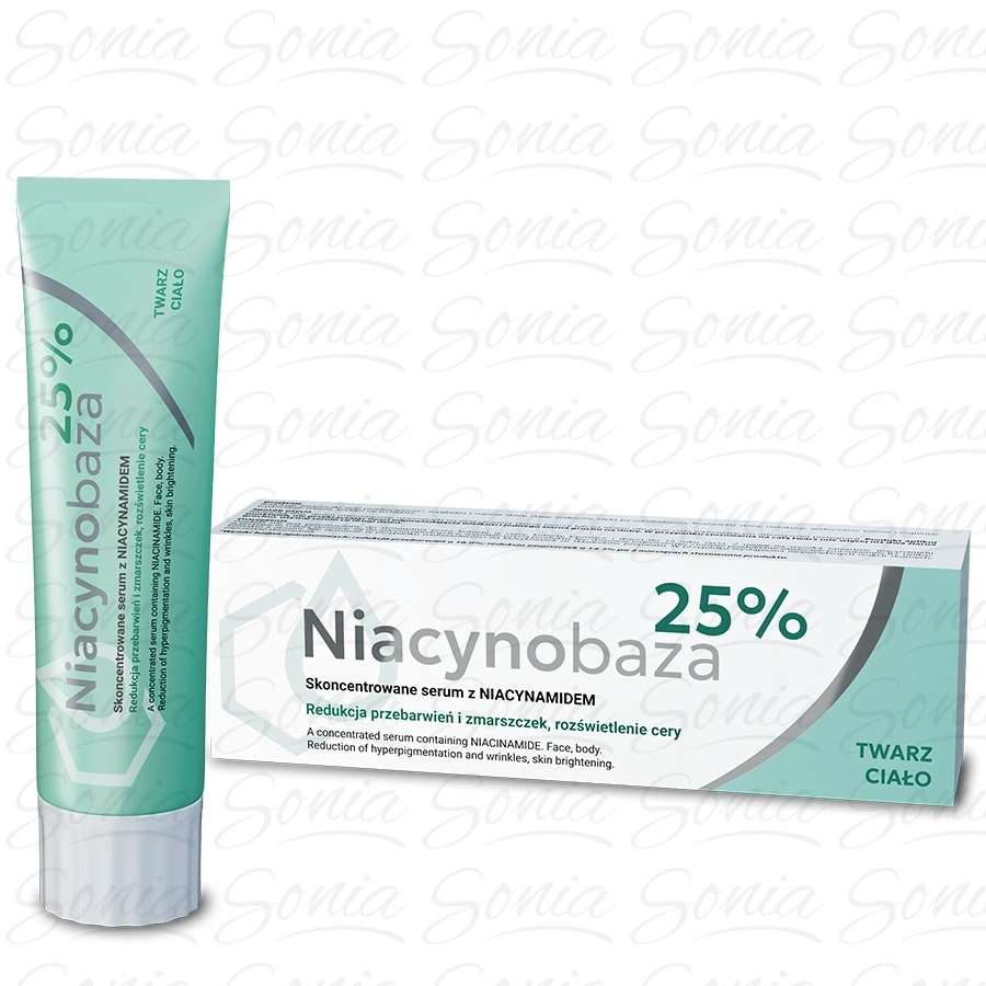 NIACYNOBAZA 25% Skoncentrowane serum z niacynamidem 30 g