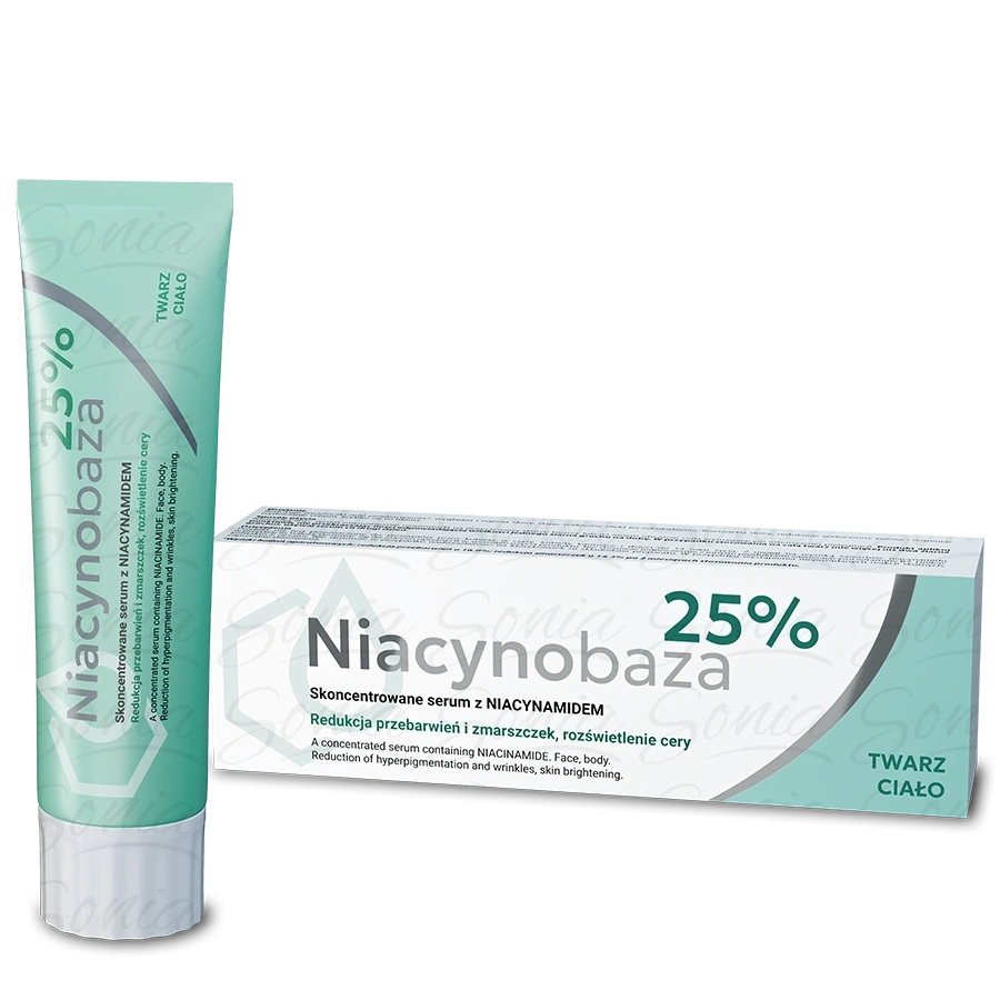 NIACYNOBAZA 25% Skoncentrowane serum z niacynamidem 30 g