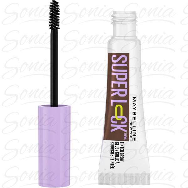 MAYBELLINE Super Lock Żel do brwi 260 Deep Brown 7 ml