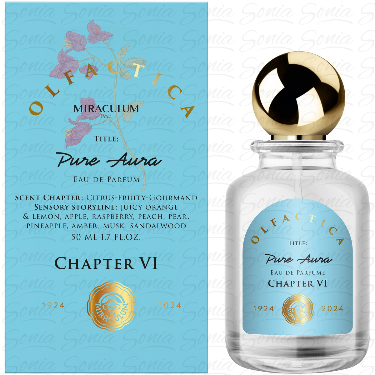 MIRACULUM Olfactica Woda perfumowana dla kobiet Pure Aura - Chapter VI  50 ml