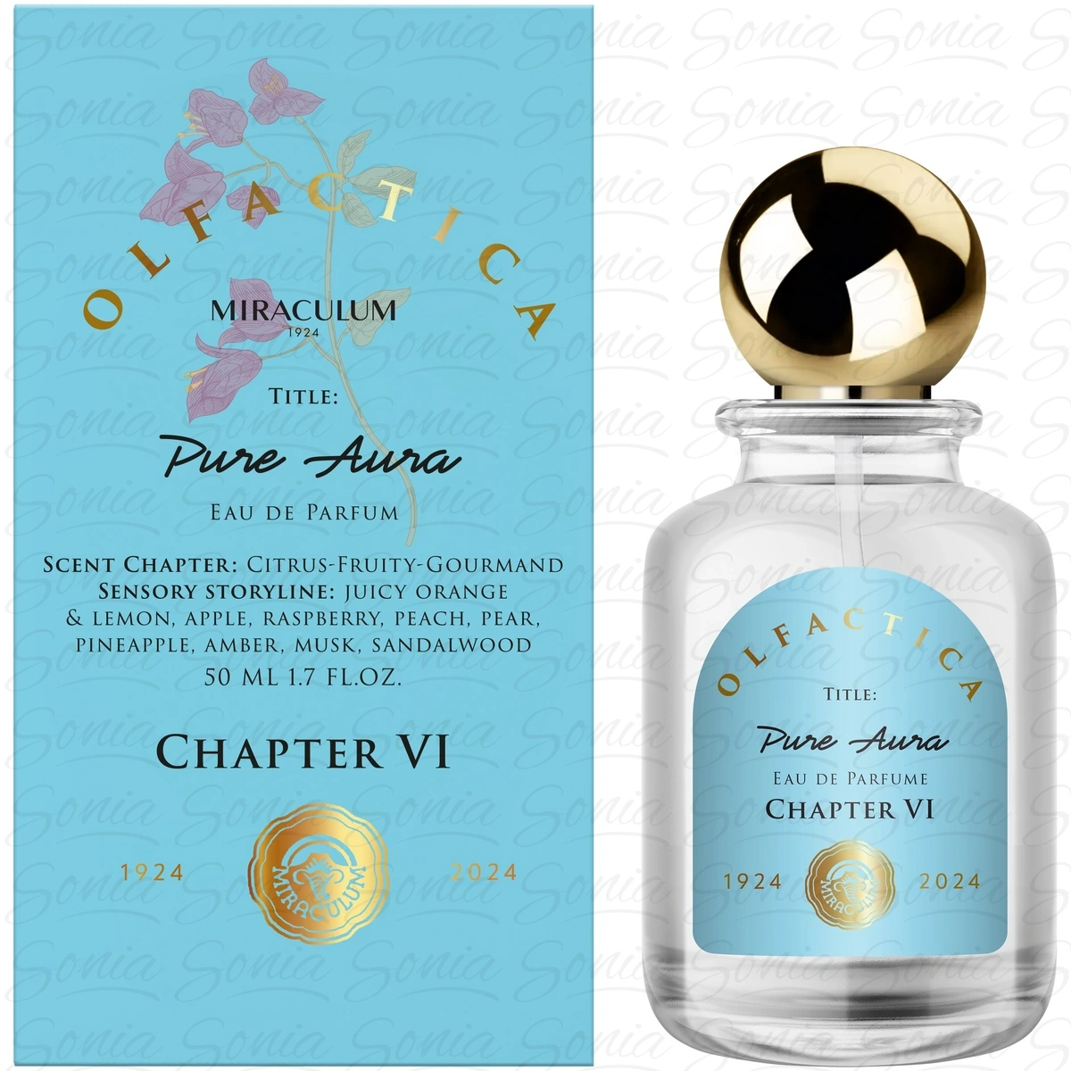 MIRACULUM Olfactica Woda perfumowana dla kobiet Pure Aura - Chapter VI 50 ml