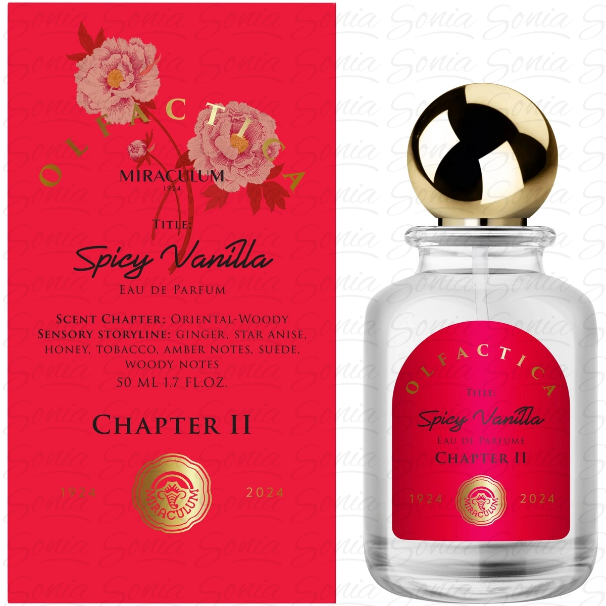 MIRACULUM Olfactica Woda perfumowana dla kobiet Spicy Vanilla - Chapter II  50 ml