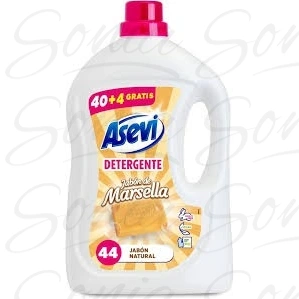 ASEVI Płyn do prania Mydło marsylskie (44 prania) 2.376l