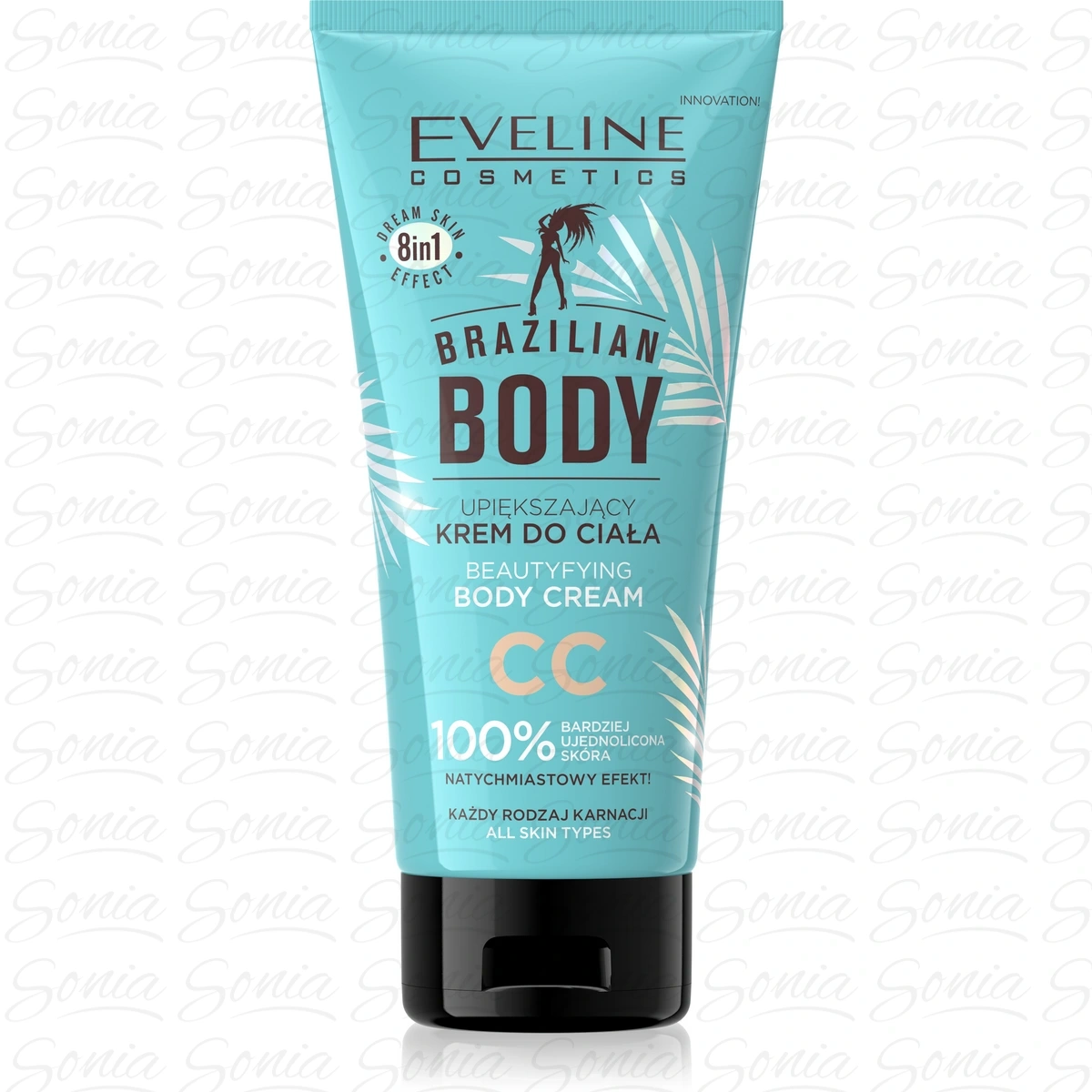 EVELINE Brazilian Body Upiększający Krem CC do ciała 140 ml