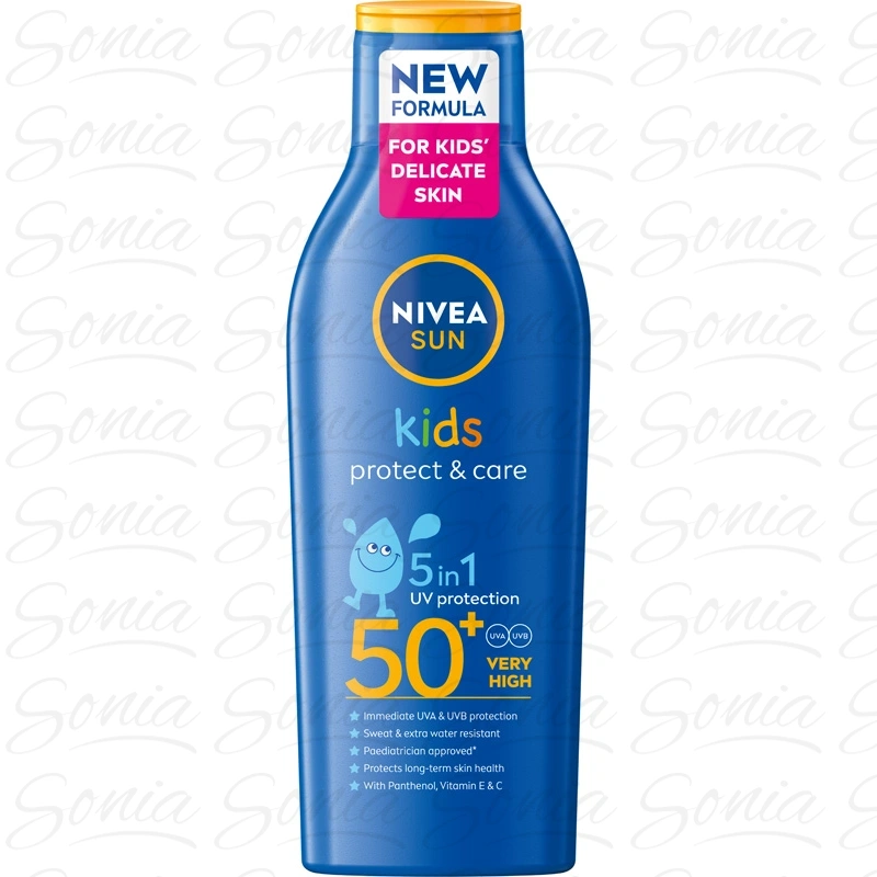 NIVEA SUN Kids Protect & Care Balsam ochronny do opalania dla dzieci SPF50+ 200 ml