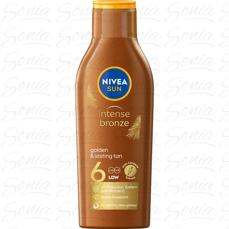 NIVEA SUN Intense Bronze Balsam karotenowy do opalania SPF6 200 ml