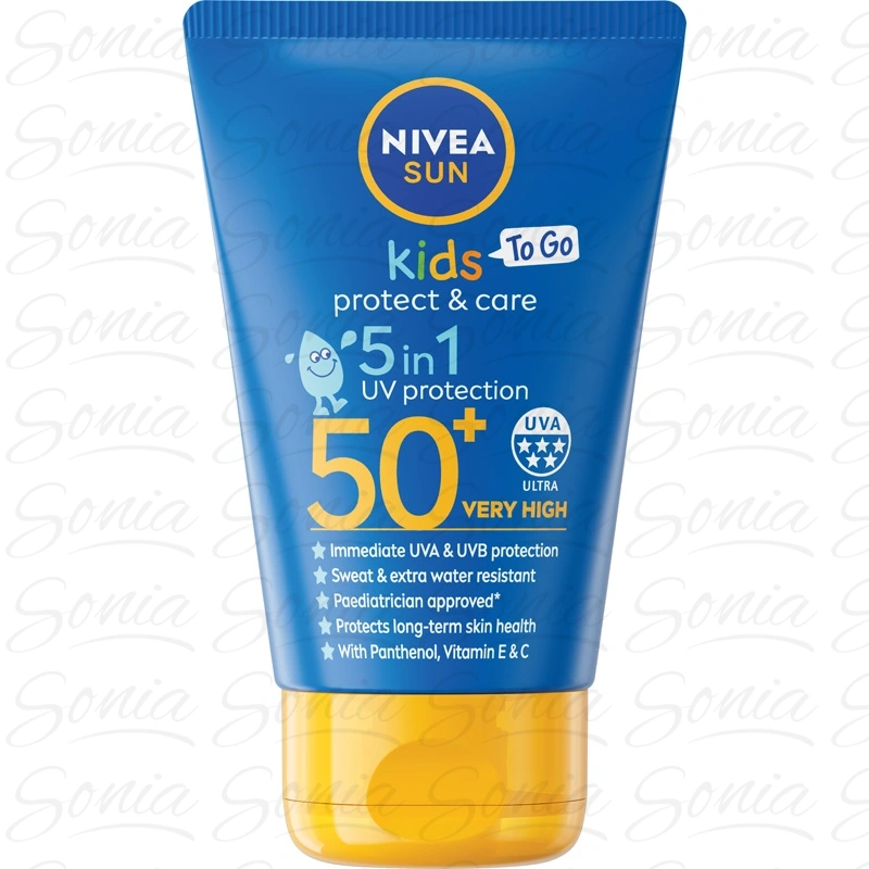NIVEA SUN Kids Protect & Care Balsam ochronny do opalania dla dzieci Pocket Size SPF50+ 50 ml