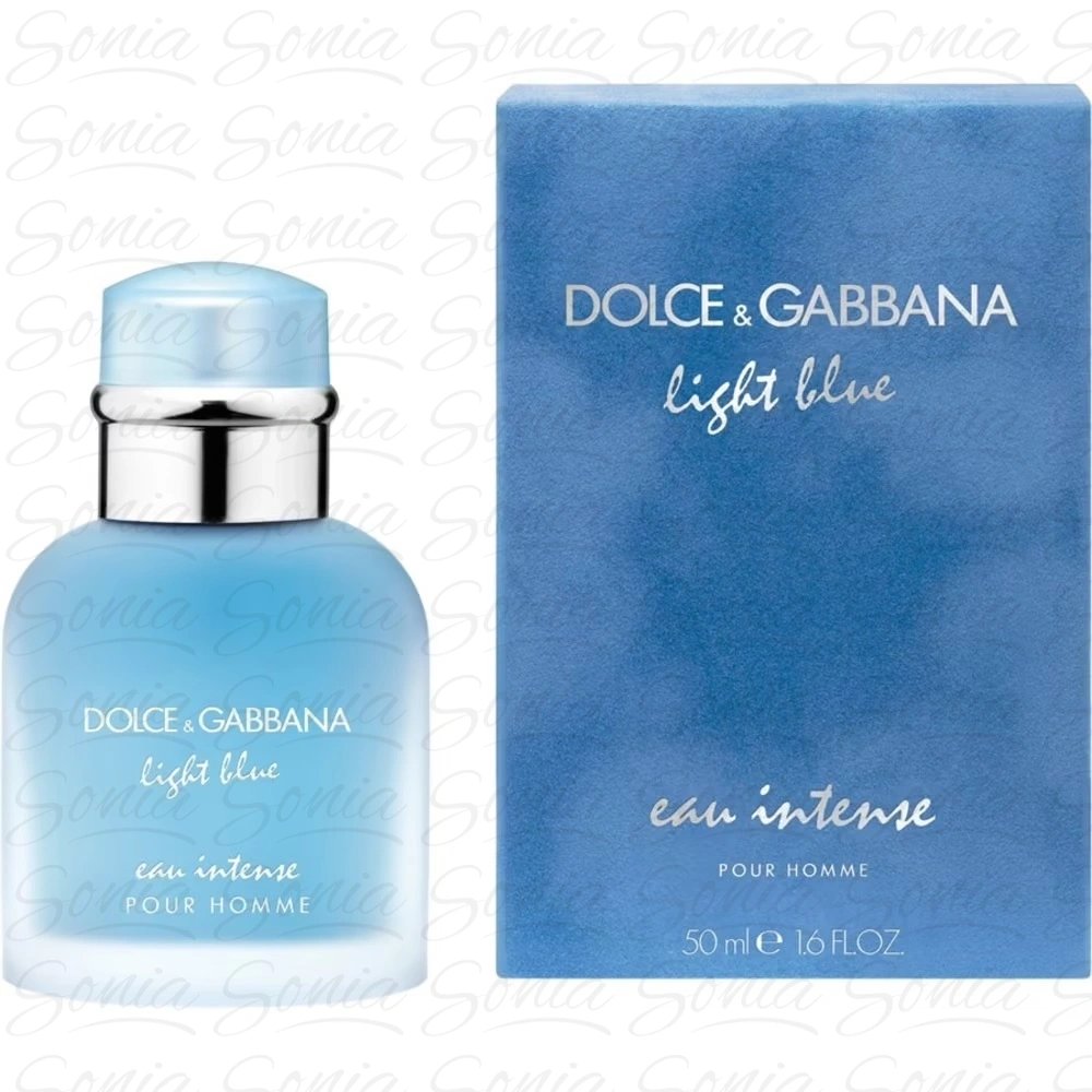DOLCE&GABBANA Light Blue Men Eau Intense Pour Homme Woda perfumowana 50 ml