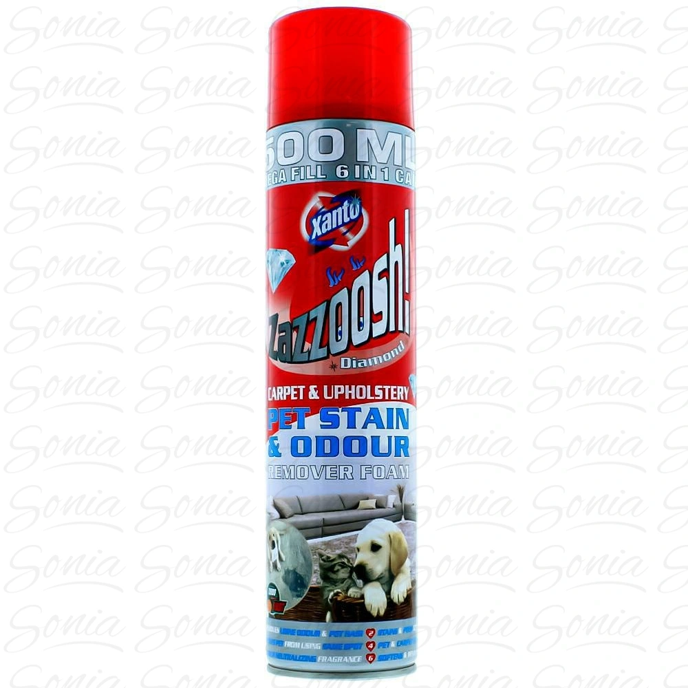 XANTO Zazzoosh! Pianka do czyszczenia zabrudzeń po zwierzętach 500 ml